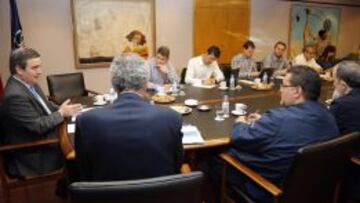 Miguel Cardenal, en el desayuno informativo.