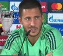 Hazard, contundente en español: "¿Liga o Champions?"