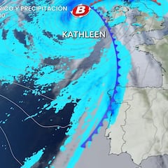 AEMET avisa de lo que sucederá en la antesala de la borrasca Kathleen