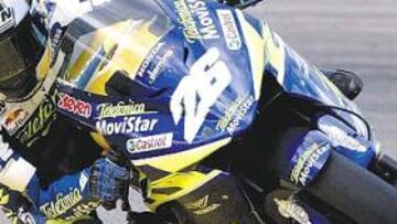 <b>AQUÍ EMPEZÓ TODO. </b>El futuro de Pedrosa en MotoGP se gestó en la prueba de la Honda RC211V del pasado año en el circuito de Valencia.