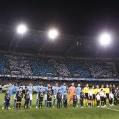 Nápoles-Real Madrid en imágenes