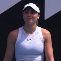 El gesto de Badosa tras meterse en cuartos de final en Australia: miles de Gifs en camino