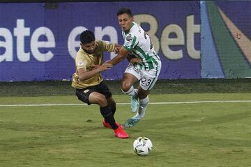 Atlético Nacional y Águilas Doradas se enfrentaron por la séptima fecha de la Liga BetPlay 2021-II en el estadio Atanasio Girardot.