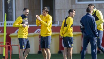 VILLARREAL 10/03/2021
 VILLARREAL CF, ENTRENAMIENTO, GRUPO
 FOTOS ANGEL SANCHEZ