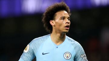 Leroy Sané, jugador del Manchester City