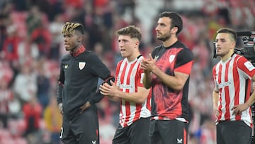 01/05/25 SEMIFINAL EUROPA LEAGUE PARTIDO IDA
ATHLETIC DE BILBAO - MANCHESTER UNITED
FINDE PARTIDO TRISTEZA NICO WILLIAMS