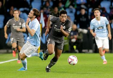 Aprobados y suspensos del Real Madrid: Mbapp¨¦ y Vinicius dinamitan al Celta