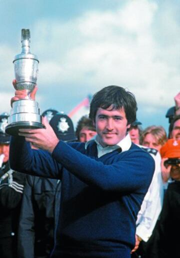 Severiano Ballesteros ganó su primer Open Británico en 1979: fue el campeón más joven del siglo.