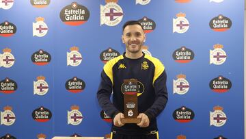 Deportivo de La Coruña. Premio Estrella Galicia Lucas Pérez