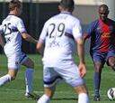 Abidal juega su primer partido