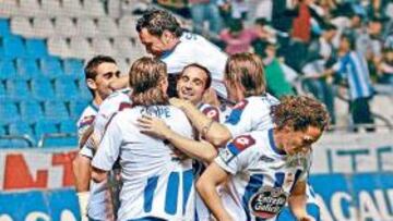 <b>EN ESTADO DE GRACIA. </b>El Deportivo está a un paso de superar el mejor inicio de Liga de su historia.