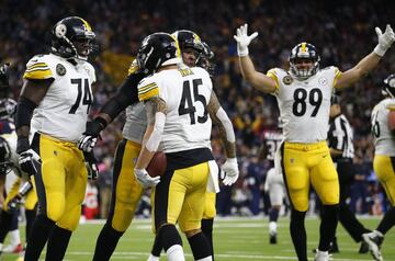 Pittsburgh Steelers dominan de principio a fin a unos heridos Houston Texans