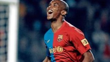 <b>GOLES PARA SOÑAR. </b>Samuel Etoo corre camino de hacer historia en el ranking goleador del Barça.
