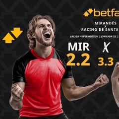 CD Mirandés vs. Racing de Santander: horario, dónde ver, pronósticos y clasificación