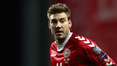 Injured Bendtner misses out on Denmark's World Cup squad