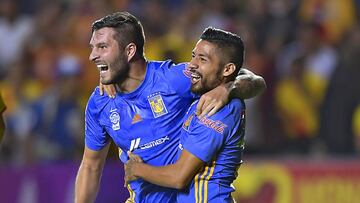 Se cumplen 5 años del debut de Gignac y Aquino con Tigres