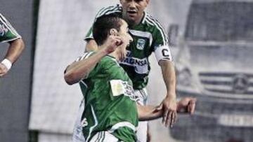 Neto, en el instante de la lesión.