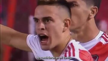 Borré se despide de River en un vídeo que emocionará a muchos