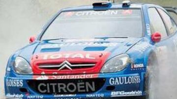 <b>COMPLICADO. </b>Sordo no está teniendo el debut que le gustaría en Japón, y además sufrió algunos problemas ayer con las notas de los tramos.