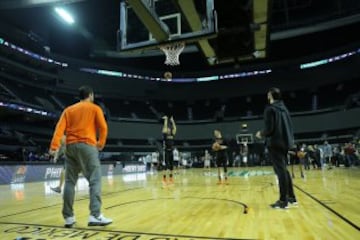 Suns y Mavericks ya entrenaron en la Arena Ciudad de México