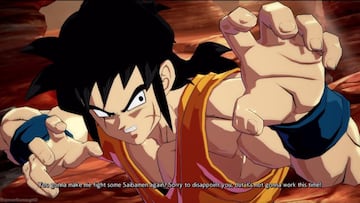 Así es la venganza de Yamcha sobre Nappa en Dragon Ball FighterZ