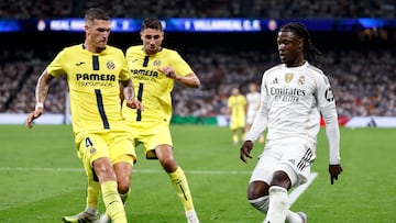 04/10/25 PARTIDO PRIMERA DIVISION
REAL MADRID - VILLARREAL
RAFA MARTIN EDUARDO CAMAVINGA SANTI COMESAÑA