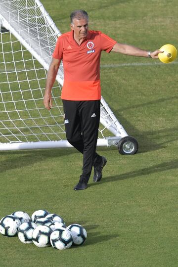 Los dirigidos por Carlos Queiroz continúan trabajando en Salvador de Bahía con miras a Argentina, su primer rival en el Grupo B.