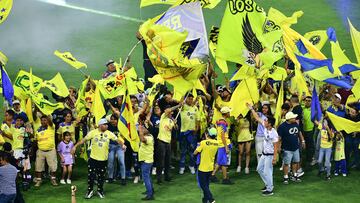 Fans o Aficion during the celebration of Team America, Champion of the 2024 Clausura Tournament and Two-time Champion of Mexican Soccer of the Liga BBVA Bancomer MX, at Azteca Stadium, on May 28, 2024, Mexico City, Mexico,