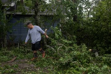 Así ha quedado Texas tras el paso del huracán Beryl