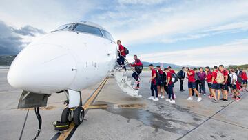 Un cohete chino retrasa el vuelo del Athletic rumbo a Girona