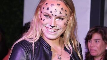 Caroline Wozniacki: del 'body painting' a leona en Monterrey