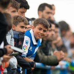 Entrenamiento de puertas abiertas en la sesión vespertina de este jueves