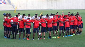 Selección Colombia Sub 23 llega a Pereira con la mira en el debut