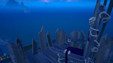 Trono de esqueleto en Hidden Spring Keep