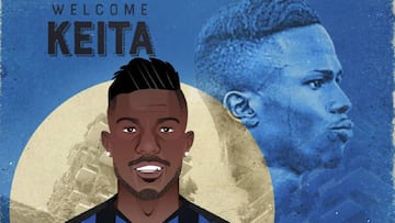 Keita Baldé es nuevo jugador del Inter de Milán.