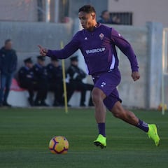 Pioli, DT de Fiorentina: "Muriel está muy bien a nivel físico"