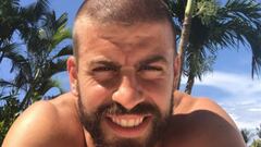 Gerard Piqu&eacute; cambia de look y deja un mensaje en Twitter. Foto: Twitter