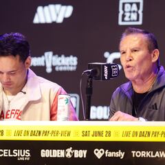 Julio César Chávez supports his son: “If he were a drug dealer, I would put him in jail myself”