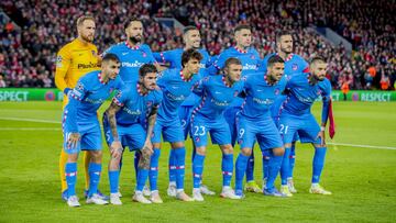 Los once elegidos en el Atlético.