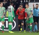 Lainez le pone color verdiblanco a la eliminatoria ante el Rennes