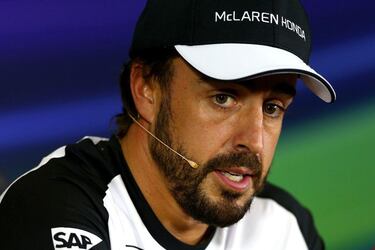 Alonso corre en Malasia: "Fue un fallo del coche, recuerdo todo"