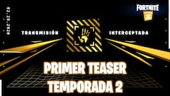 Fortnite: primer teaser de la Temporada 2