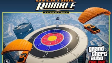 Coches con paracaídas en el nuevo modo de GTA Online