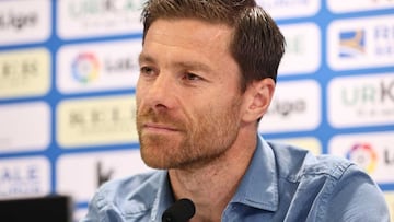 Xabi Alonso, en Zubieta