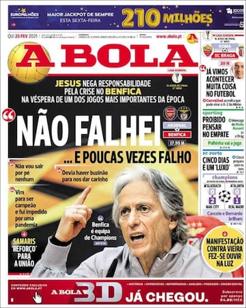 "Gol de oro"... las portadas deportivas de hoy