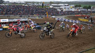 Gajser lidera una salida del MXGP de Europa con la Honda.