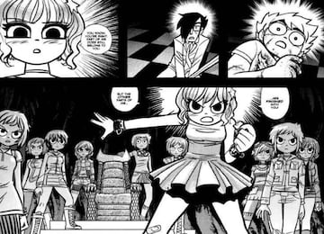 Ramona Flowers se rebela contra Gideon.