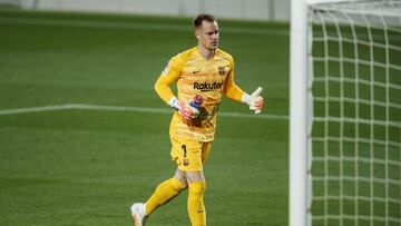 Ter Stegen: "Me deja muy contento un gol que empieza con mi salida de balón"
