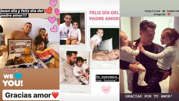 El saludo a Leo Messi y a otros futbolistas por el Día del Padre que se celebra en Argentina