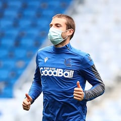 Illarramendi vuelve a entrenar con el grupo cuatro meses después